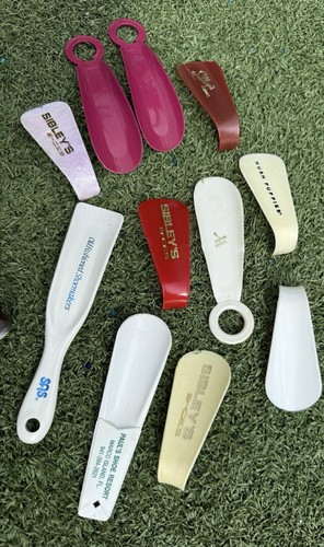 Vintage shoe horn lot - shoe,