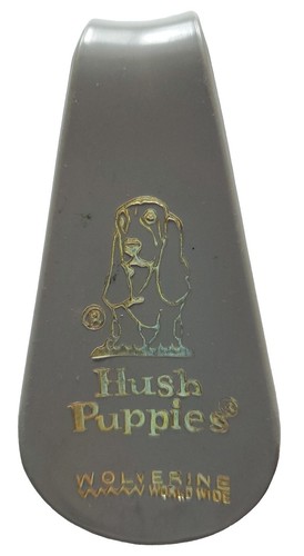 Shoe horn hush - puppies, logo
