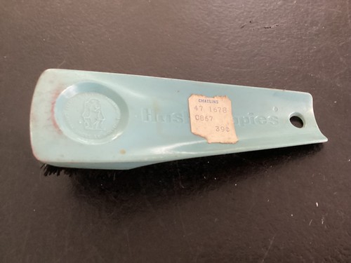 Vintage blue plastic hush - vintage,