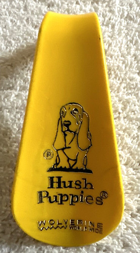 Vintage hush puppies shoe horn - puppies,
